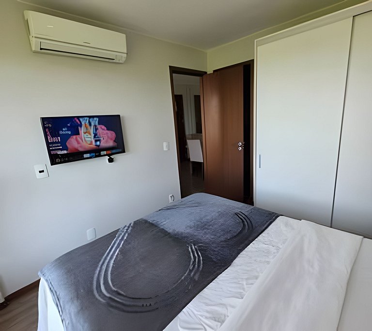 Apto na Barra com Cozinha e Garagem 122BL2