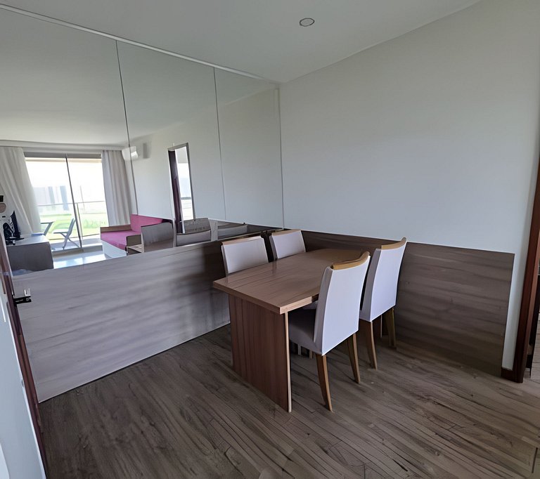 Apto na Barra com Cozinha e Garagem 122BL2