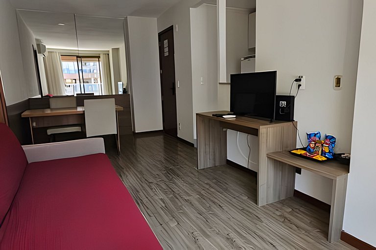 APTO na Barra com Cozinha e Garagem 162BL2
