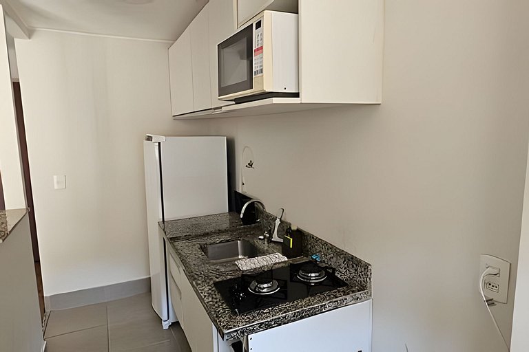 APTO na Barra com Cozinha e Garagem 162BL2