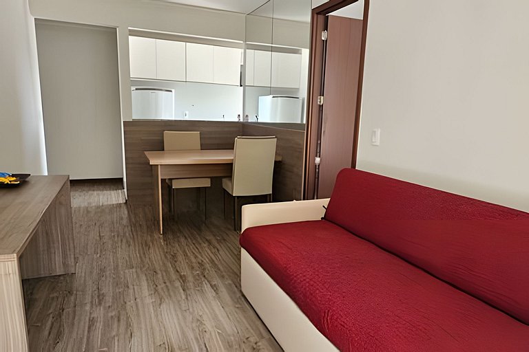 Apto na Barra com Cozinha e Garagem 5BL1