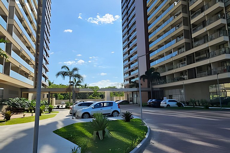 Suíte na Barra c/ Garagem e Self Check-in 1BL1