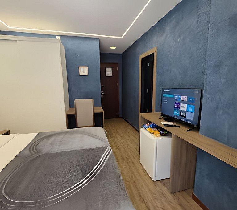SUÍTE na Barra c/ Garagem e Self Check-in 123BL2