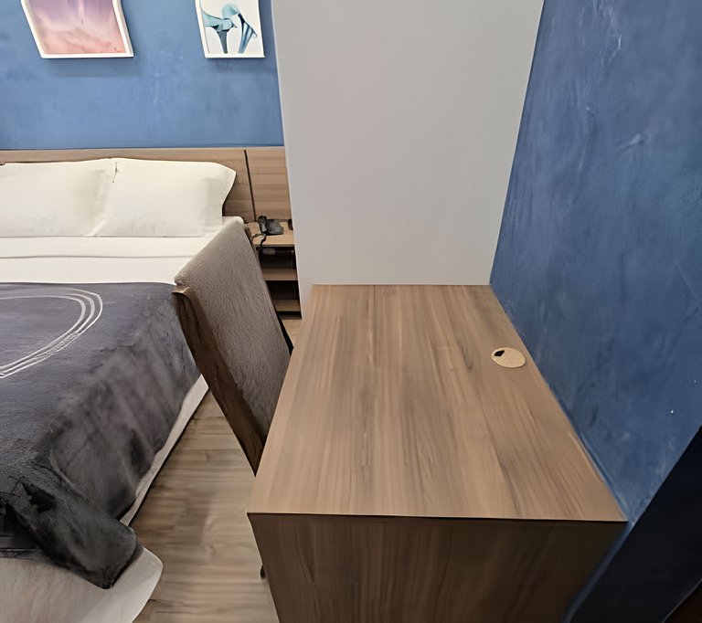 SUÍTE na Barra c/ Garagem e Self Check-in 123BL2