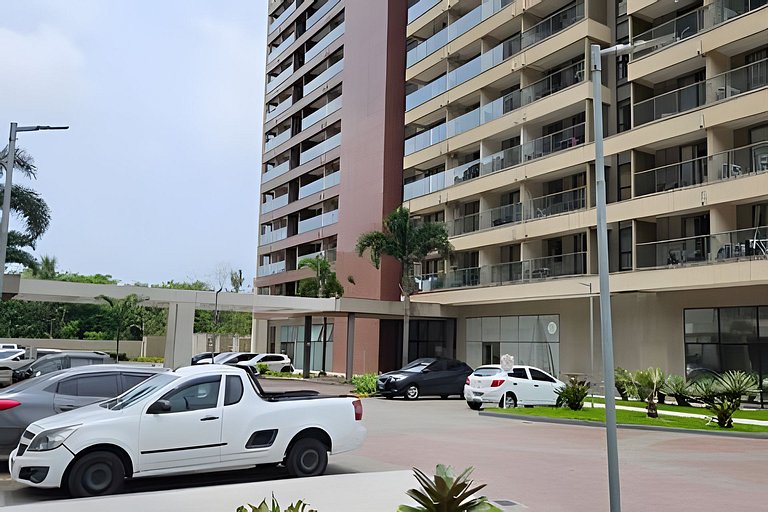 Suíte na Barra c/ Garagem e Self Check-in 115BL2